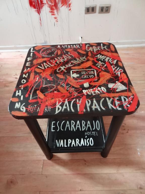 Escarabajo Hostel (Adults Only) Valparaiso Ruang foto