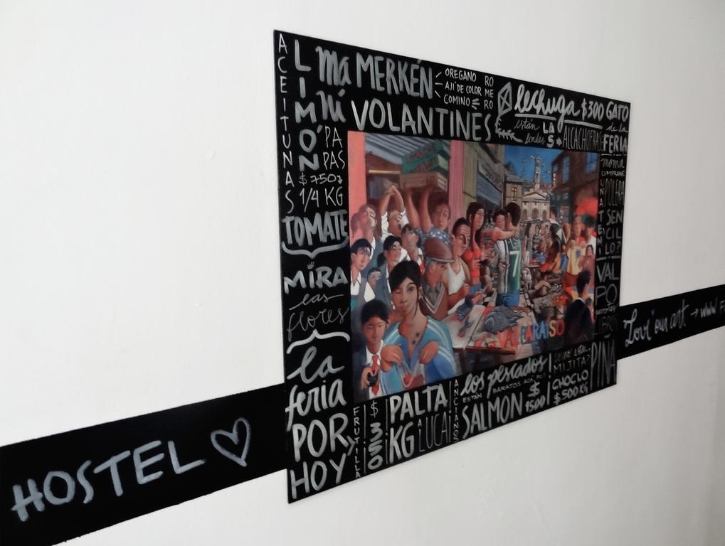Escarabajo Hostel (Adults Only) Valparaiso Bagian luar foto